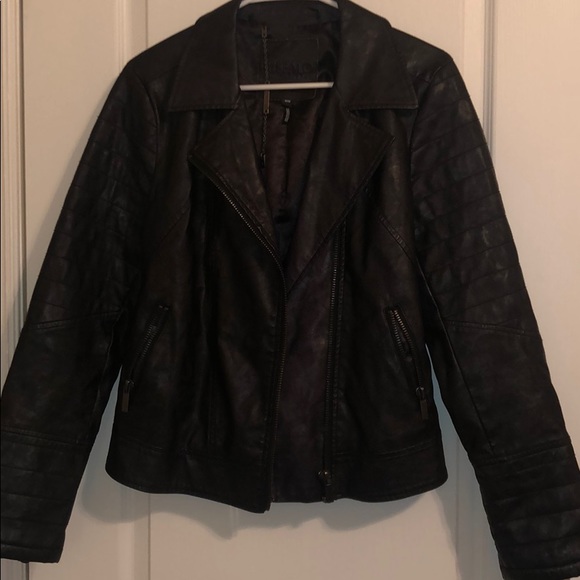 Faux leather jacket - Picture 1 of 8
